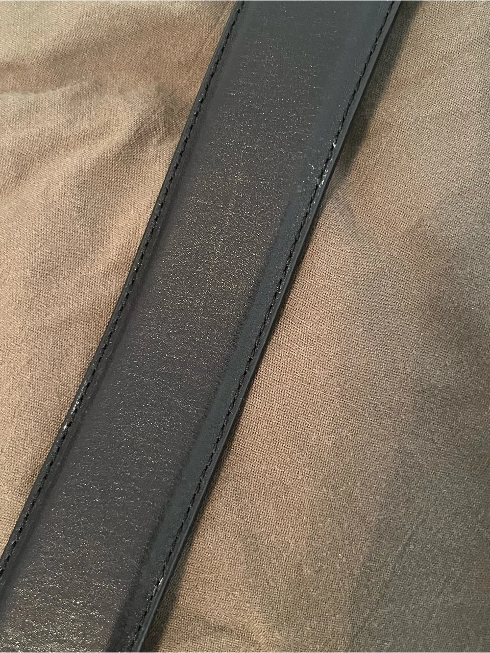 Allen Edmonds black Leather Belt